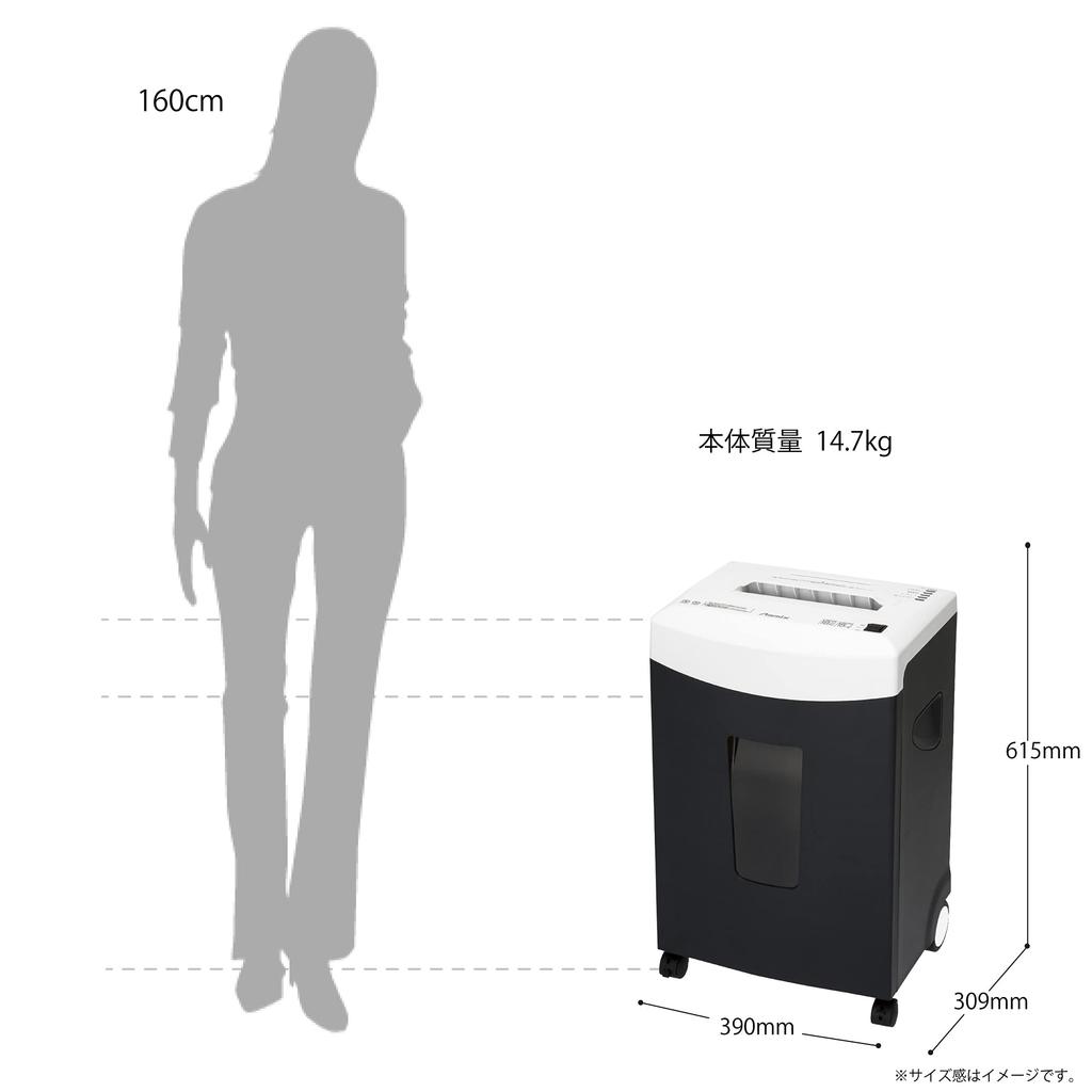 Asuka Commercial Cross 15 минут непрерывного измельчения 20 Совместимо с Совместимо с большим контейнером для пыли Измельчитель, использование, резка, тихий, S90C, электрический,