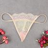 10pcs Random Transparent Underpants Seamless Low Waist Briefs G-String Lace Panties Sexy Lingerie