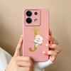 Чехол для телефона для Redmi Note 13 Pro 4G 5G, элегантный с буквой, мягкий жидкий силикон, защита по всему корпусу для Redmi Note13 13Pro, Fundas
