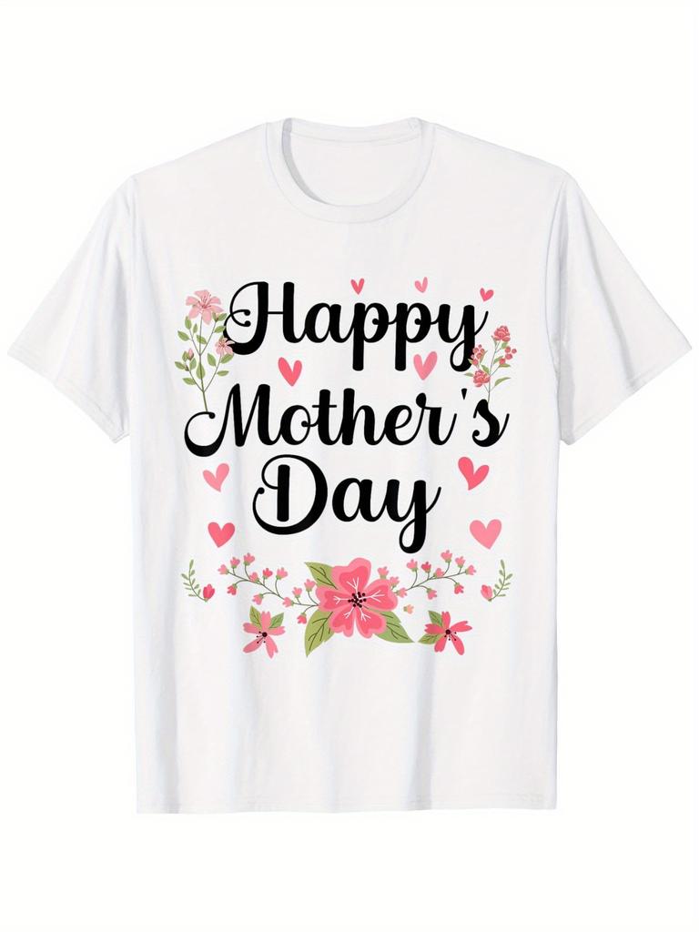 Adorable Floral T-Shirt for Mom And Grandma on Mother'S Day