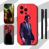 Крутой чехол для iPhone с изображением Джона Уика Для 17 Air 16 Pro Max 16e 15 Plus 14 13 12 11 Защитная задняя крышка