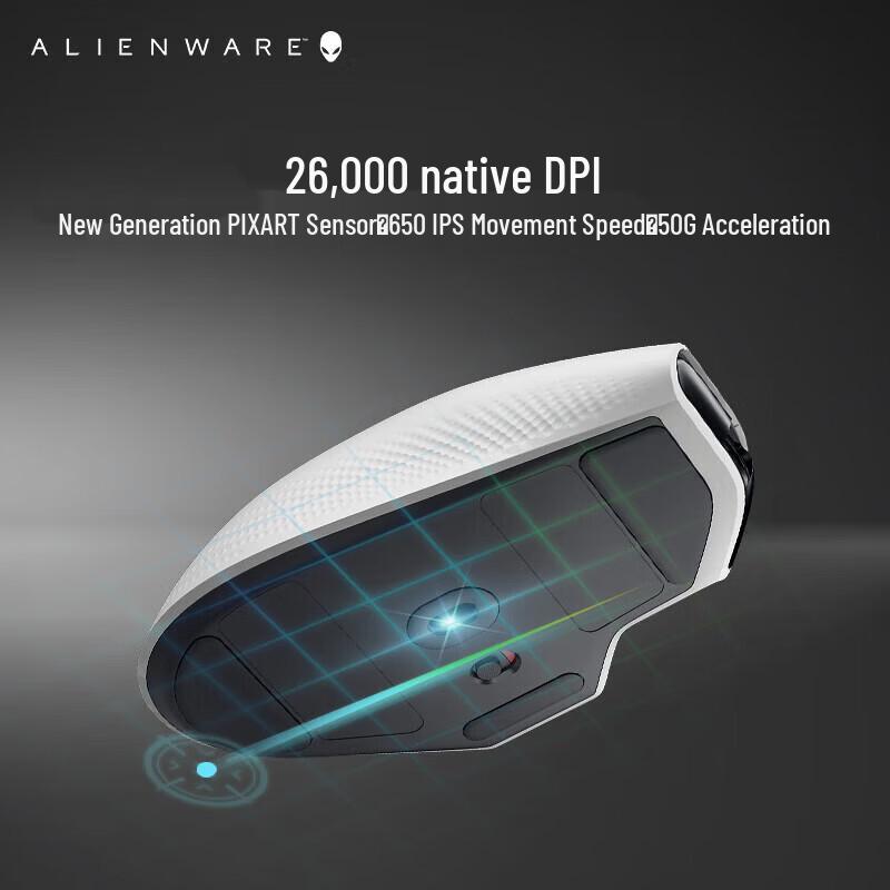 Dell Alienware AW620M Dual Mode RGB Gaming Mouse