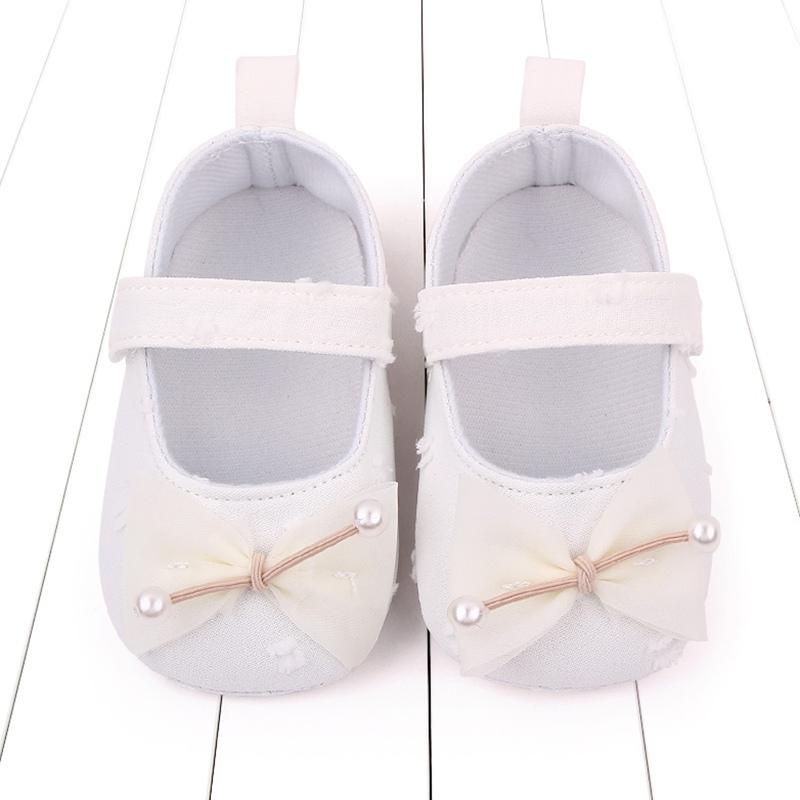 Baby Girl Shoes Bowknot Princess Shoes Soft Sole Anti-slip Toddler Shoes