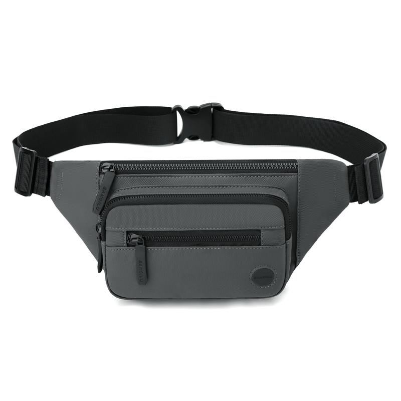 Water-repellent Men's Waist Bag Outdoor Sports Shoulder Crossbody Bag Chest Bag
