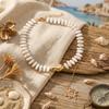 Vintage Double Layer Sun Star Pendant Necklaces for Women Baroque Imitation Pearl Layered Choker Boho Party Friendship Jewelry