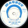 7inch Record DENNIS WALKS  Dont Play That Song  Version MA62 Magnet 1975 UK Reggae Ska  Dub Used