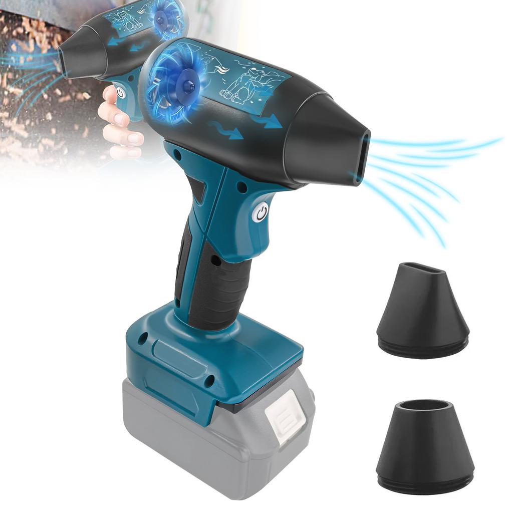 Air Duster 130000 об/мин Мини Супер Реактивный Вентилятор для DeWalt 20 В 18 В литиевая батарея с 4 регулируемыми скоростями беспроводной струйный воздуходув