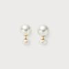 PEARLSONATE Ashore Earrings, Pearl