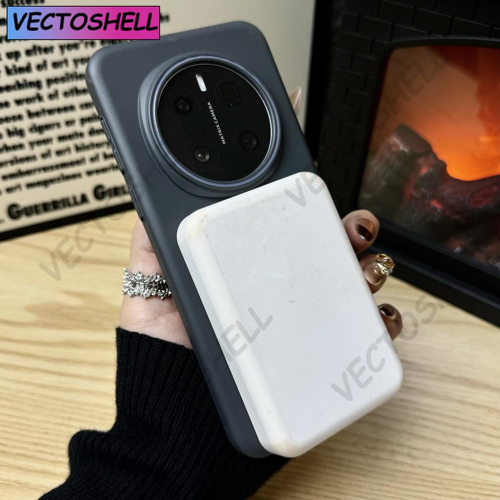 Оригинальный Цветной Жесткий PC Чехол с Магнитом Для Magsafe Для Huawei Honor 400 Magic 7 Lite Беспроводная Зарядка Матовый Ультратонкий Чехол