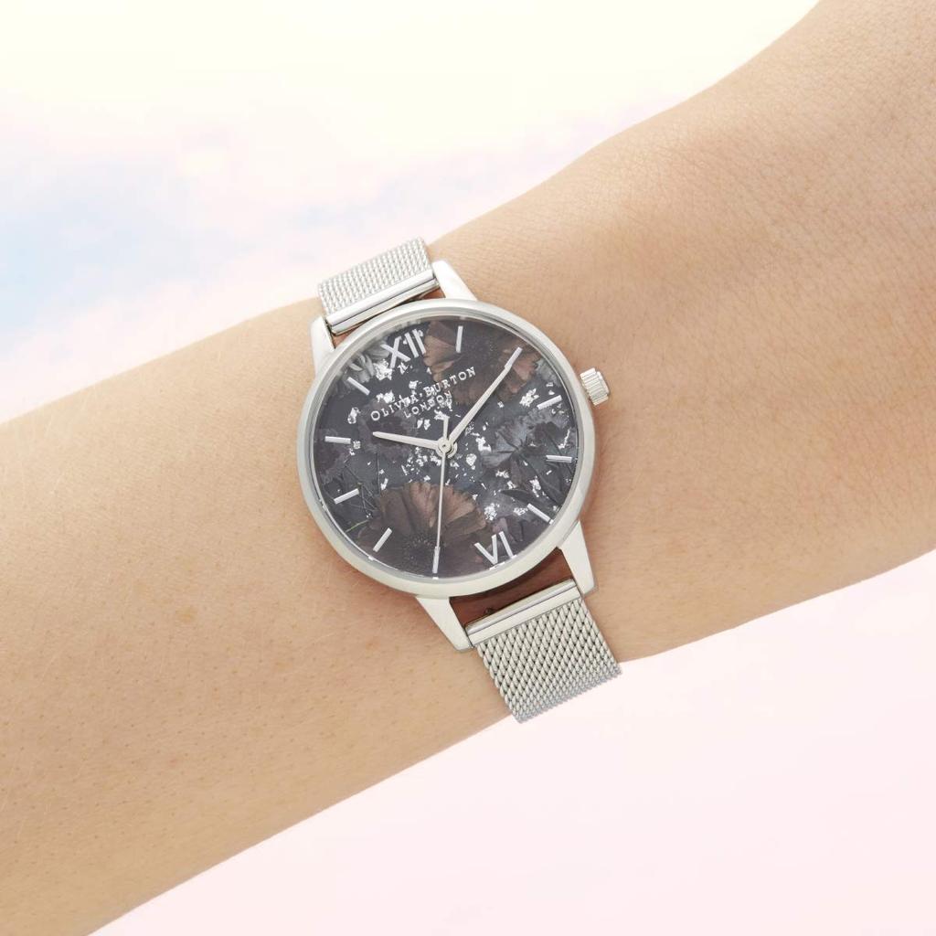 OLIVIA BURTON Часы Celestial Silver Mesh OB16GD23