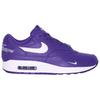 Кроссовки Supreme x Nike Air Max 1 87 SP Varsity Purple Unisex, белые HF8813-500