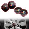 4pcs 56.5mm MUGEN POWER Car Auto Rim Steering Wheel Center Hub Cap Emblem Badge Stickers for H/onda