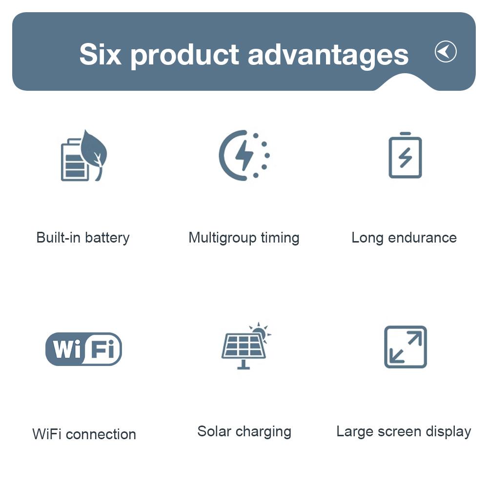 WiFi Tuya Солнечный Таймер Полива Автоматический Капельный Полив Таймер Полива Спринклерная Система Полива Сада