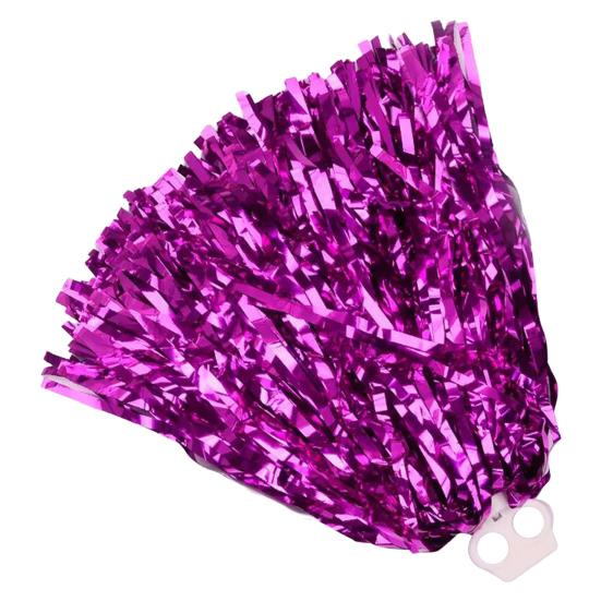 Танцевальные помпоны с прямым стержнем, пушистые, ПЭТ, двухпроходные, для болельщиков, украшение в виде цветка для мяча для футбола