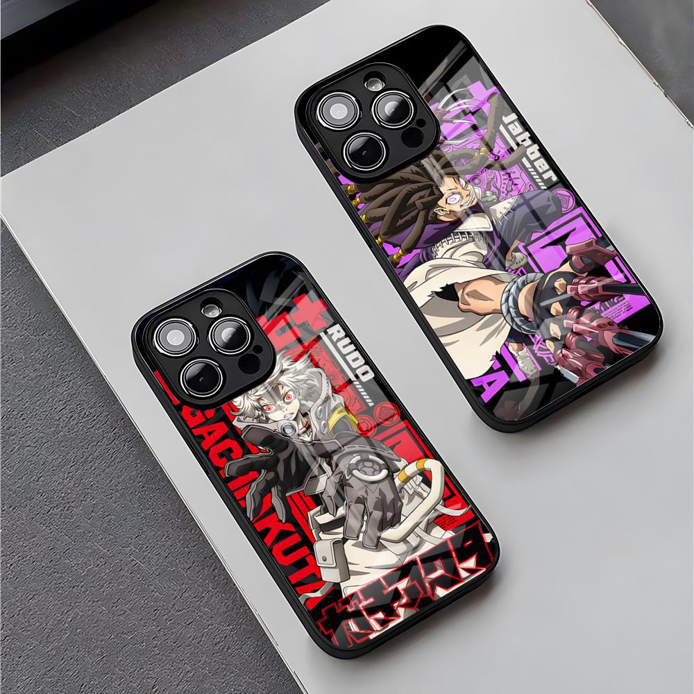 Аниме чехол для телефона Gachiakuta для iPhone 17 16 Pro Max 15 Plus 14 Pro 12 11 13 Mini X XR XS Max SE Стеклянная крышка