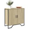 VidaXL Buffet Sonoma Oak 78x35.5x74.5 Cm Engineered Wood 848540