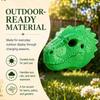 Dinosaur Head Squirrel Feeder, Animal Head Hanging Squirrel Feeders for Outside Funny Garden Outdoor Yard Decor