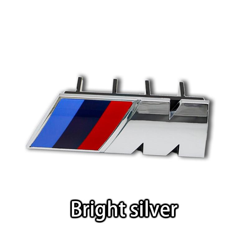DSJW3 3D ABS Front Grille Badge Vehicle Exterior Tuning Accessories For BMW M Emblem E46 E36 E34 F10 E90 F30 E60 F30 E53 E30 E92 E87