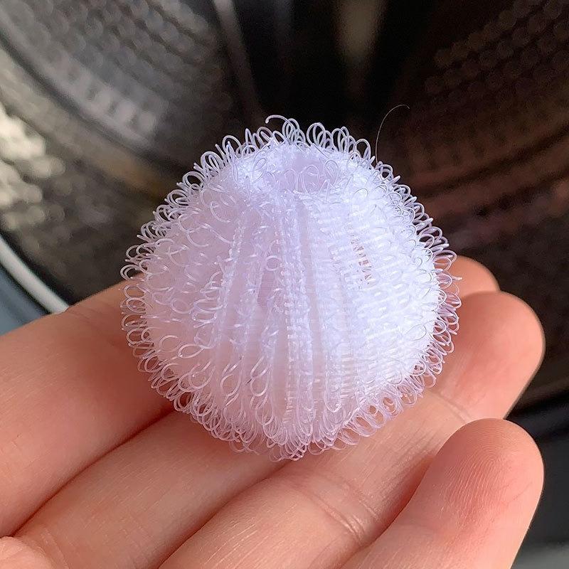 Шар для сбора шерсти и волос в стиральной машине