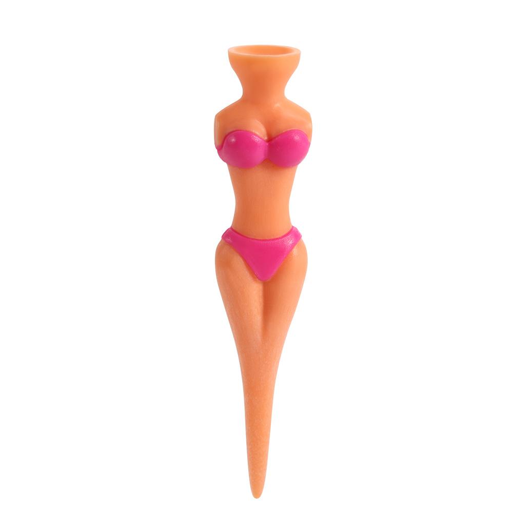Lady Model Bikini Outdoor Sexy Attractive Clubs Tee Golf Tees Golf Training Golf Accessories