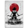 Canvas print, Anime Manga Samurai