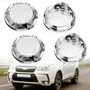 Частичная центральная крышка хромированная крышка пылезащитная практичная серебристая универсальная колесо 30 мм 4 шт 68 мм ABS Пластиковые аксессуары