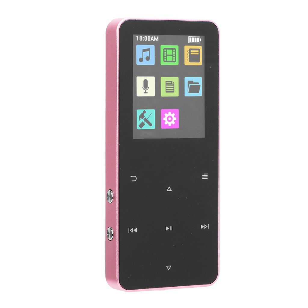 MP3-плеер 1,8-дюймовый TFT сенсорный экран Hi-Fi звук без потерь Bluetooth электронная книга 8 часов работы MP3-музыкальный плеер для
