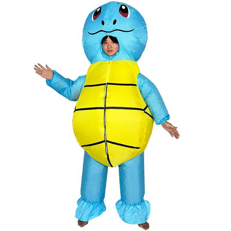 Надувной костюм Злого Клоуна на Хэллоуин и Рождество - Необычный и Забавный Костюм-Кукла