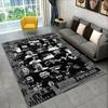 CR13 Goat R-Ronaldo Football Star Carpet Rug for Playroom Bedroom Living Room Sofa Home Decor,kids Area Rug Non-slip Floor Mat