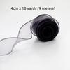 10 Yards/Roll Chiffon Organza Silk Ribbon Satin For DIY Craft Gift Wrapping Decoration Wedding Bouquets Wreath Sewing Supplies