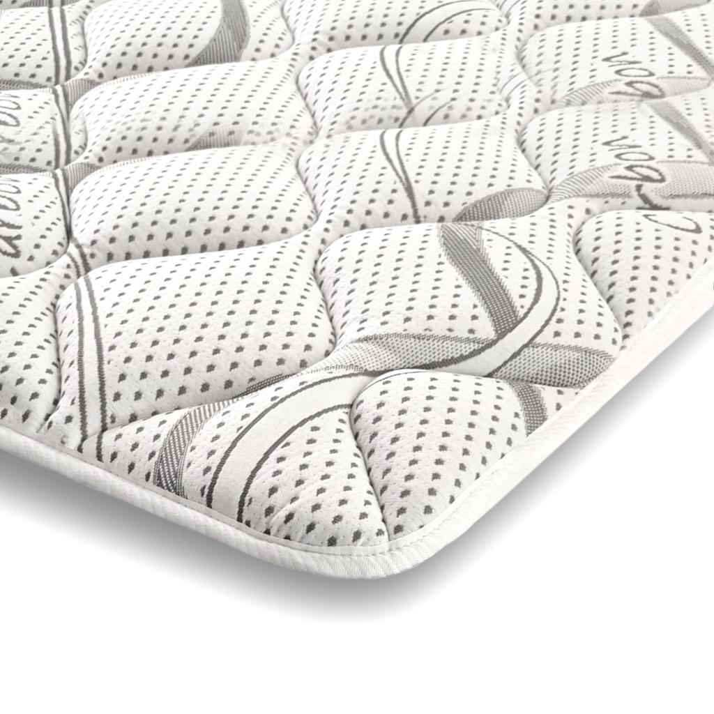 The White Stone Surmatelas respirant hauteur 5 cm | Correcteur de matelas ergonomique | Garnissage en ouate soft