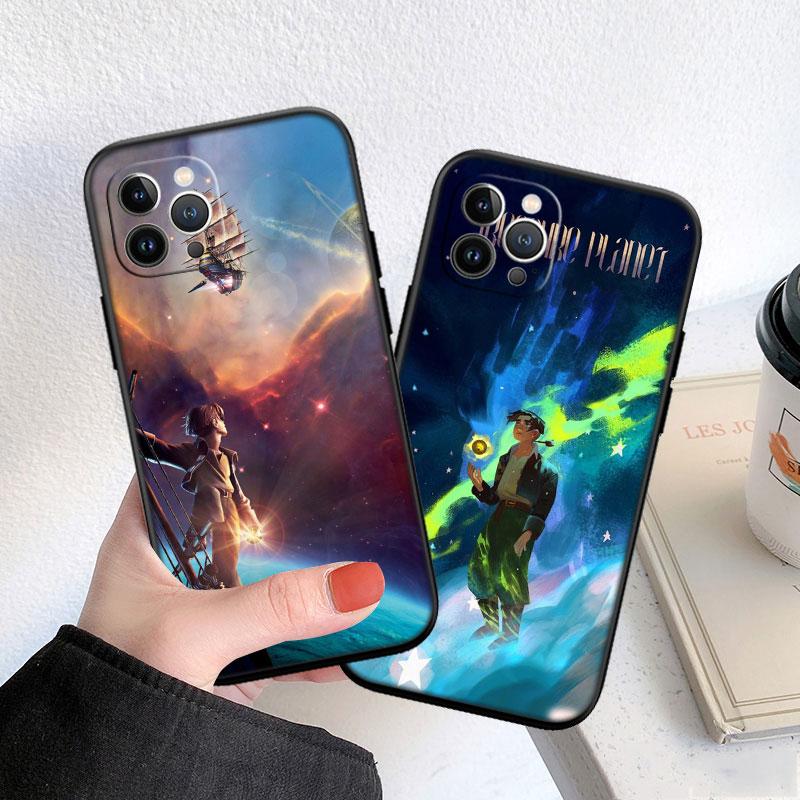 CJ101 Treasure Planet Soft Shell Phone Case for iPhone 16 15 14 13 12 Pro Max Plus Mini