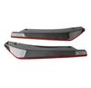 New Universal Car Front Rear Bumper Strip Lip Spoiler Diffuser Splitter Scratch 2pcs