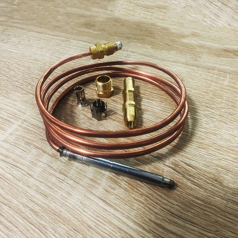 Газовые котлы Термопара для Robertshaw 1980-036 80504-03 36 дюймов Термопара для управления термостатом с аксессуарами