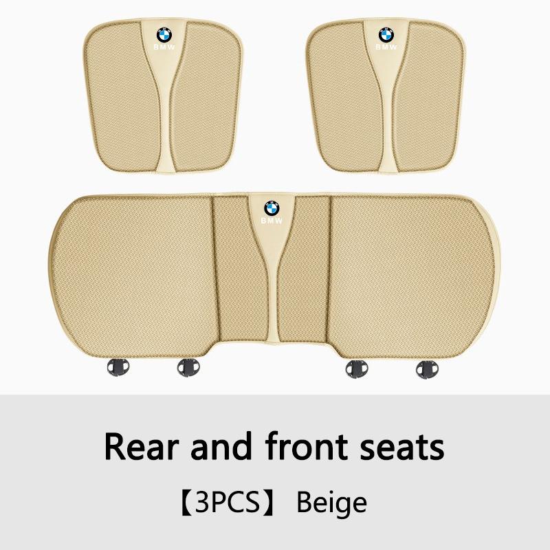 Soft Car Seat Cushion PU Leather Ventilated All Season Seat Cushion Covers for BMW E36 F30 X36 X5 F15 G05 E53 Interior sticker GNTYA1