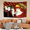 Rock Band CCramps Гобелен Музыкальный Постер Настенное Украшение Спальня Общежитие Декор Вечеринка Или Концерт Ткань для Фона Подарок Другу