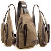 Mens Canvas Outdoor Travel Military Messenger Satchel Crossbody Shoulders Bag Backpacks