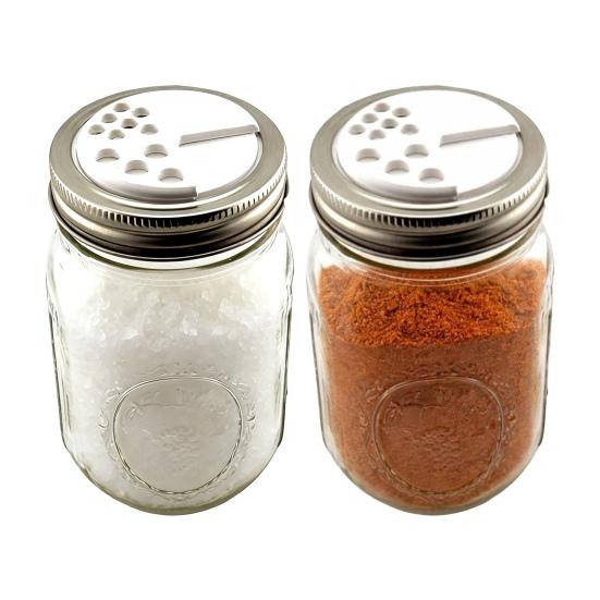Регулируемая крышка-шейкер для банок Mason Пластиковая устойчивая к ржавчине крышка-шейкер и дозатор для специй Кухонный аксессуар для банок со специями