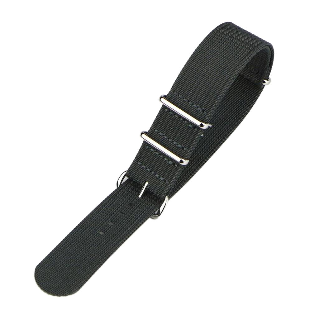 Ремешок для часов Ребристый ремешок 20 мм 22 мм Прочные нейлоновые ремни