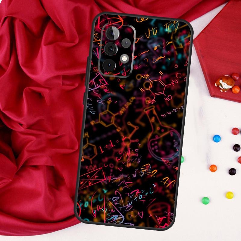 Чехол Biology and Chemistry для Samsung Galaxy A55 A53 A33 A13 A35 A15 A36 A56 A26 A16 A22 A32 A52 A54 A34 A06 A05