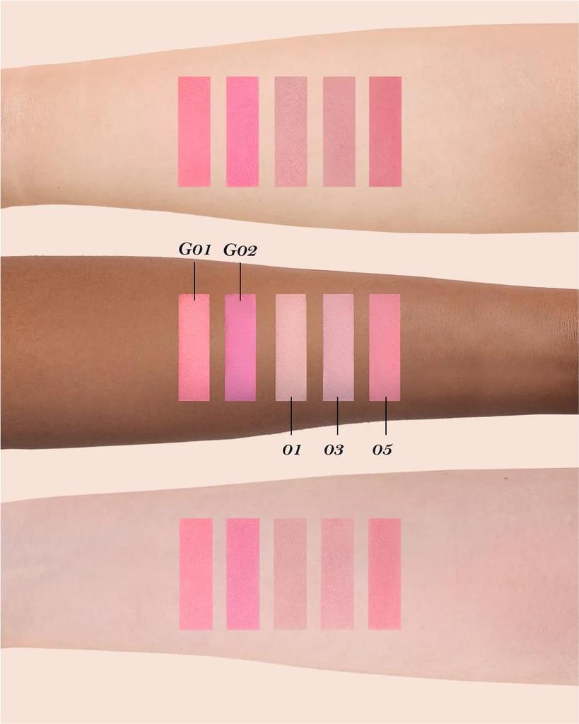 Цветок знает Strawberry Rococo Series румяна для щек (G02 МаленькаяКлюква)