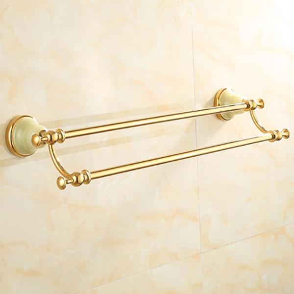 Набор аксессуаров для ванной комнаты Tuqiu, золотая полка для ванной, вешалка для полотенец, держатель для бумаги, держатель для туалетной щетки, набор аксессуаров для ванной