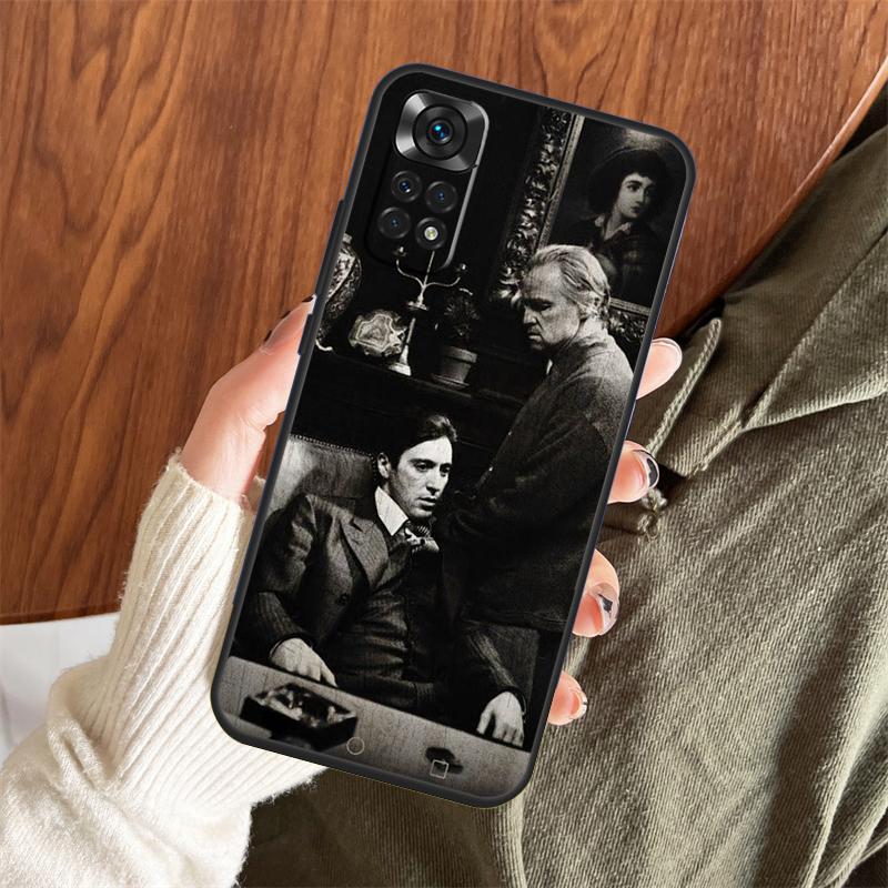 Чехол для Xiaomi Redmi Note 14 13 12 11 10 9 15 Pro Plus Redmi 15 15C 13 10C 12C 13C 14C с изображением из фильма «Крестный отец» Итальянская мафия