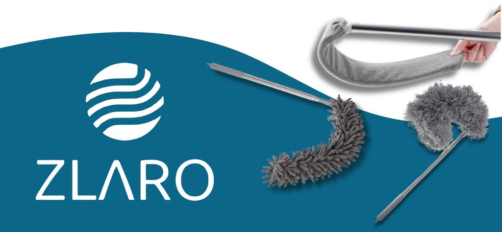 Telescopic Brush, Broom, Dust Mop, Microfiber, 280cm, 3in1, Spiderweb Set