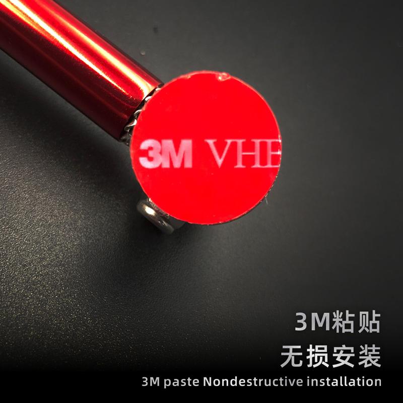 Универсальный автомобильный разветвитель, гоночный регулируемый передний бампер, опора для рулевой тяги, комплект для экономии отверстий для сверления 75 мм/100 мм/150 мм/200 мм