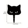 Cat Stake Garden Decor ,Outdoor Decoration, Yard Art Ornament, Lawn Decorative for Porch
