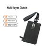 Travel Clutch: Large Coin Purse, Multi-Card Slot, Key Holder & Document Storage