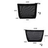 MOPCONY Mesh Cosmetic Nylon Makeup Pouch for Cosmetics and Small Perfect for Business Trips and Travel 4-Pack Pouch, Items, (Black) [Used]