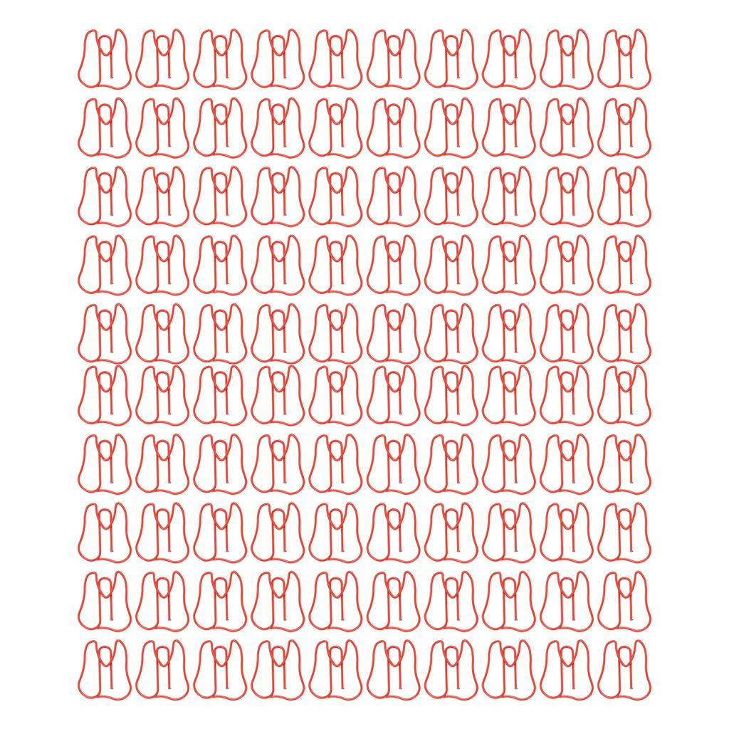 100 шт. скрепок металлические многофункциональные бумажные зажимы портативные офисные зажимы для документов