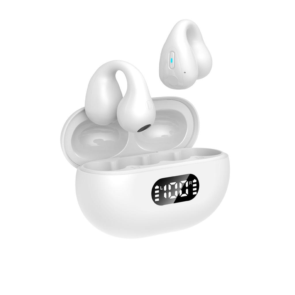 JYL TS Накладные Bluetooth-наушники с костной проводимостью и цифровым дисплеем q80